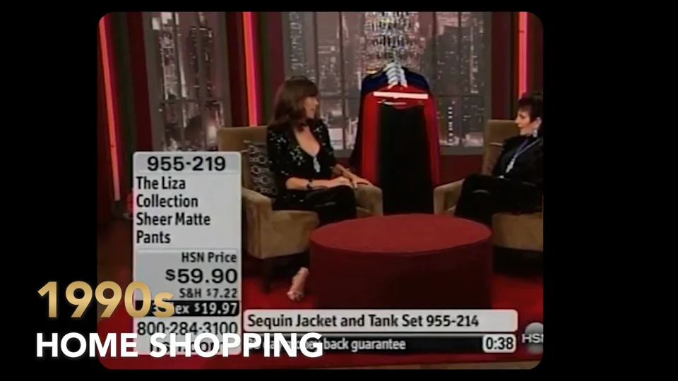 1990s — home shopping television