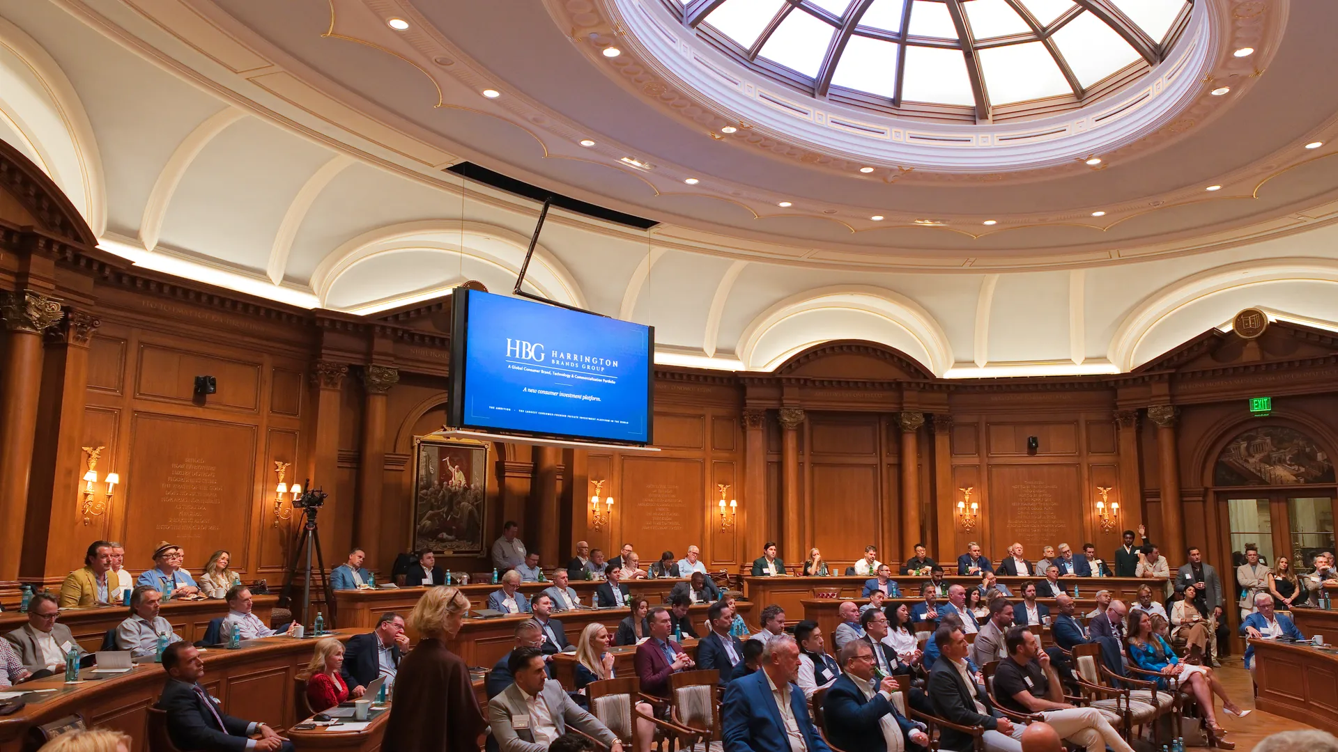 The Future of Private Capital in the Debate Chamber at Old Parkland.